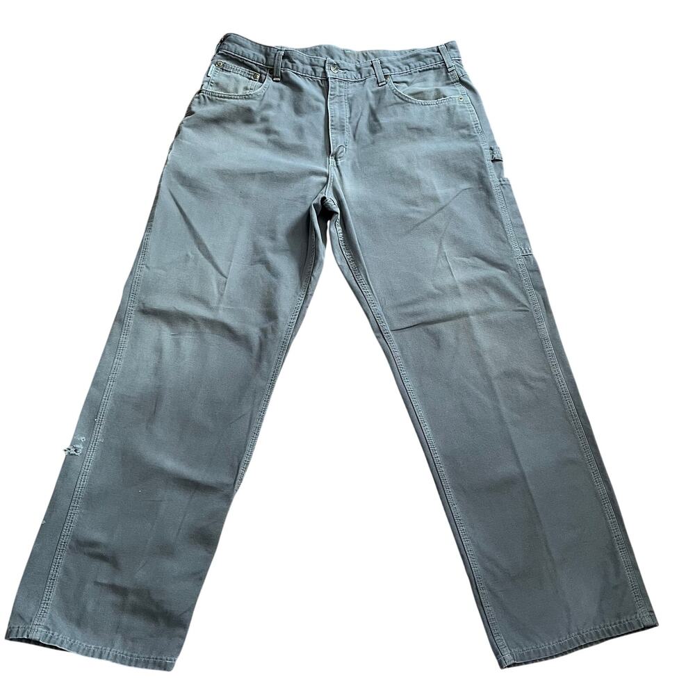 Carthart Men’s Loose Fit Work Pants 38x32 B159 CHR Gray